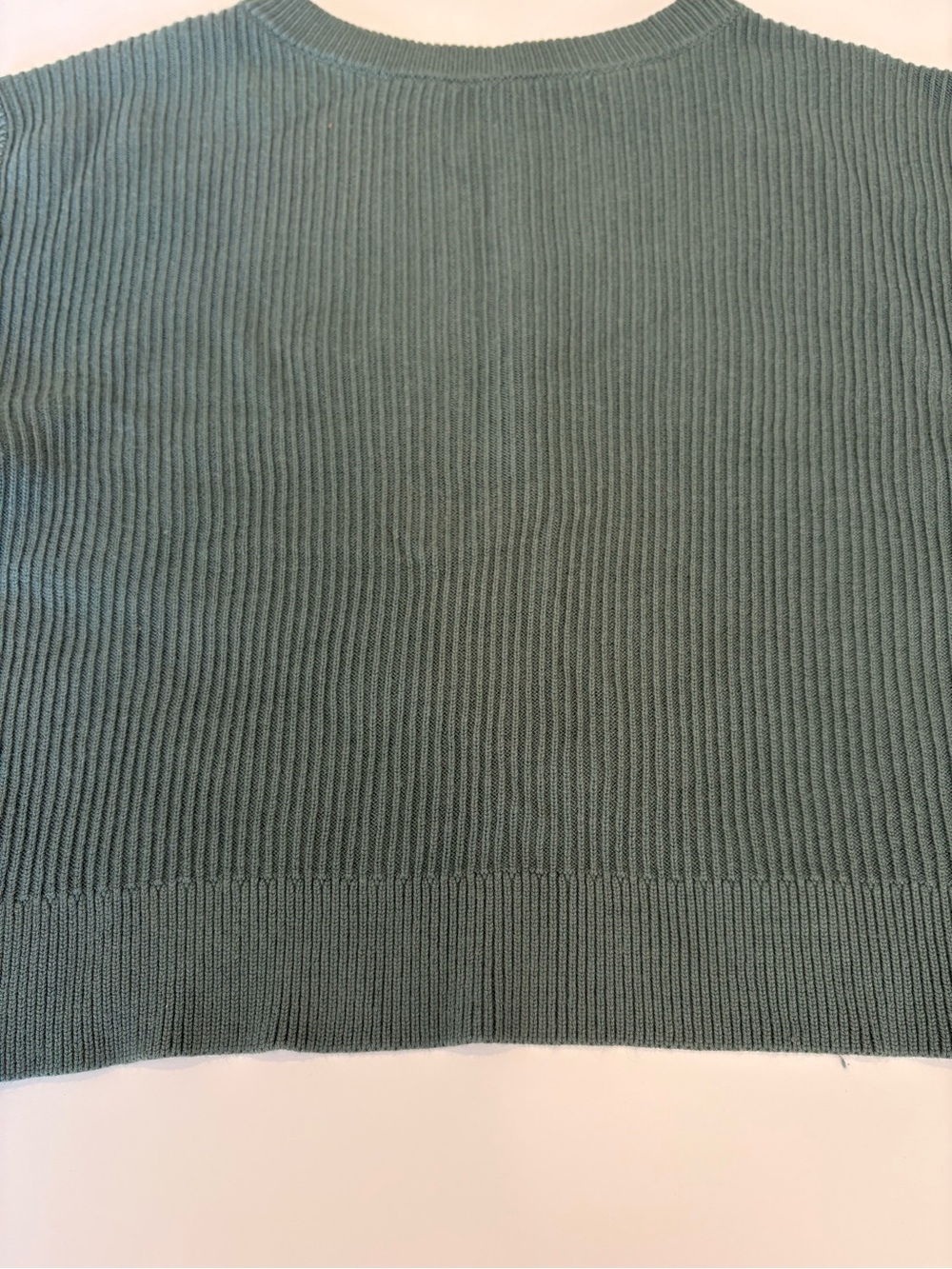 lululemon athletica Knit Reversible Crossover Sweater in Forest Green 4 - Picture 4 of 6